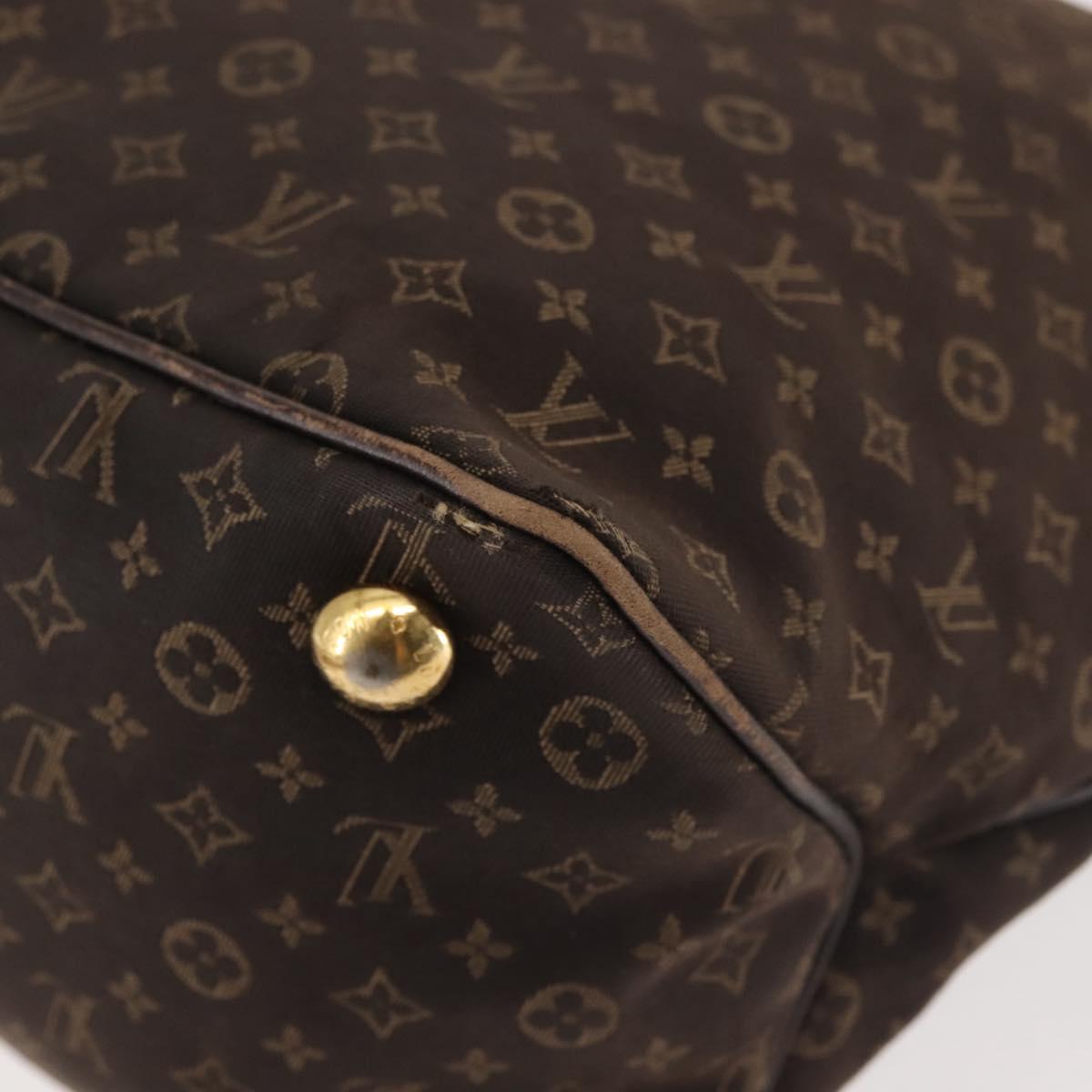 LOUIS VUITTON Monogram Idylle Ballad PM Tote Bag Dark Brown M40573 Auth 144172