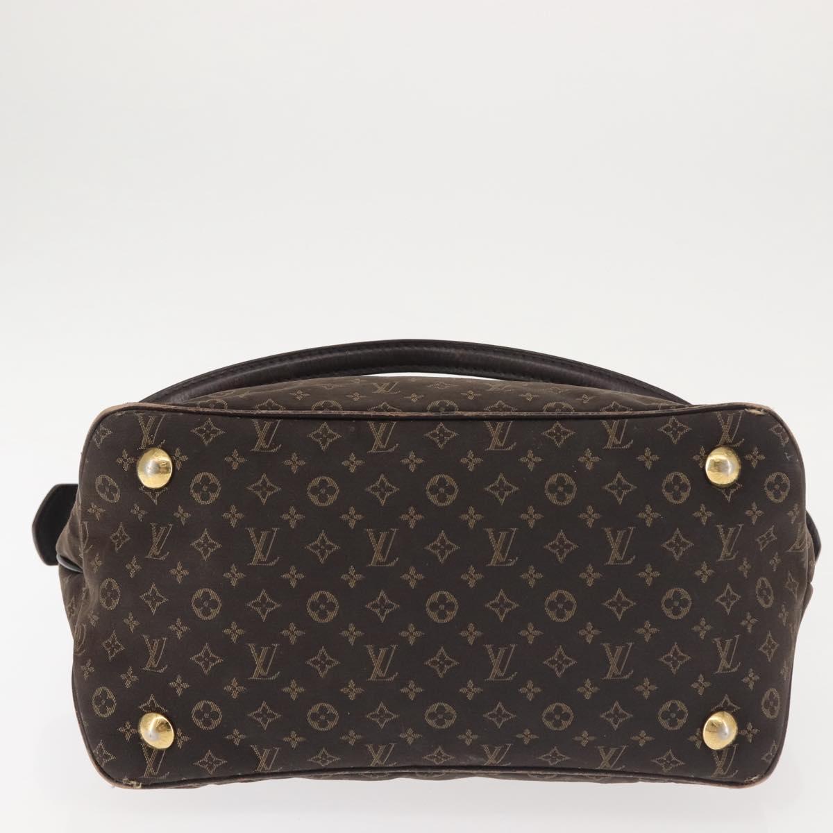 LOUIS VUITTON Monogram Idylle Ballad PM Tote Bag Dark Brown M40573 Auth 144172