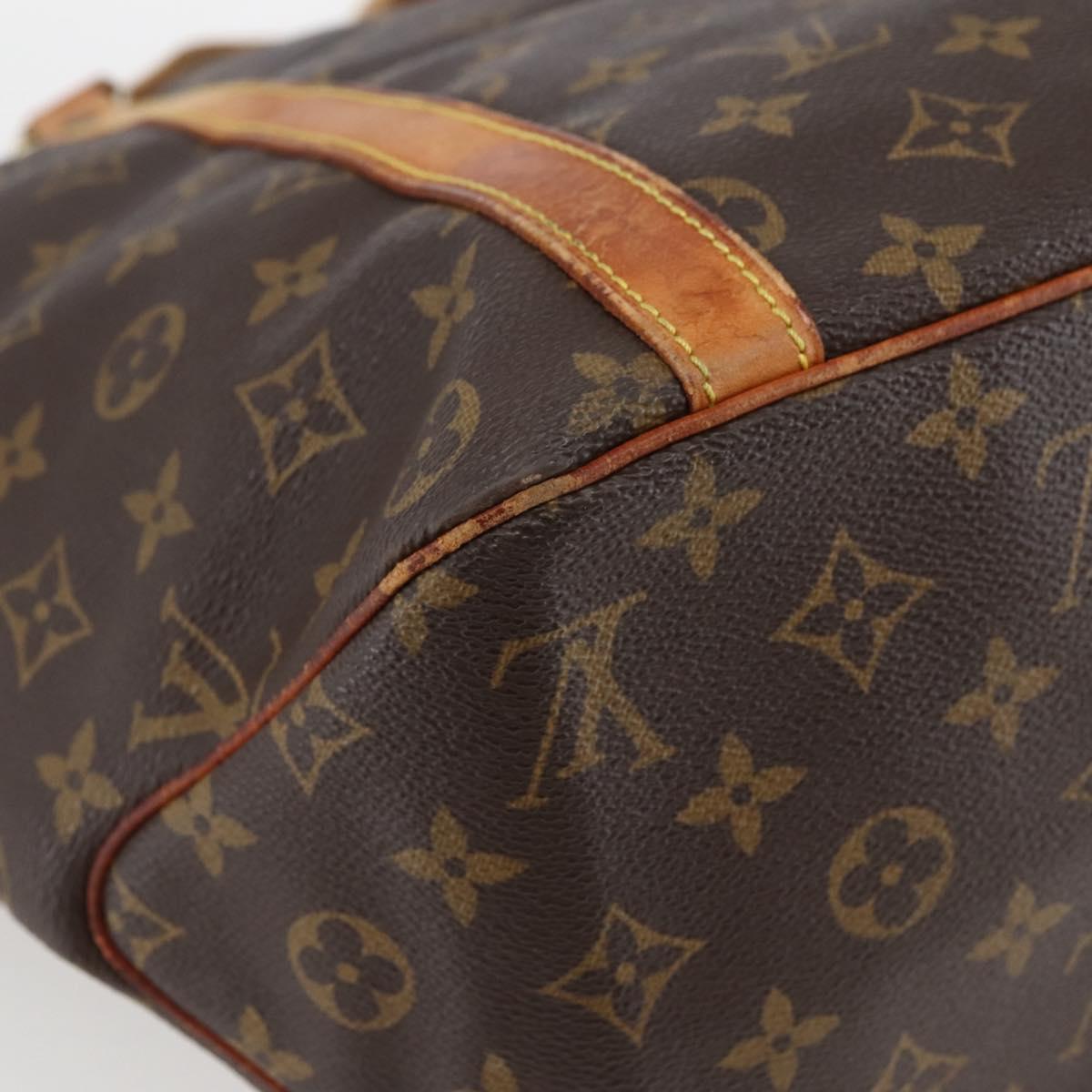 LOUIS VUITTON Monogram Sac Shopping Tote Bag M51108 LV Auth 144190