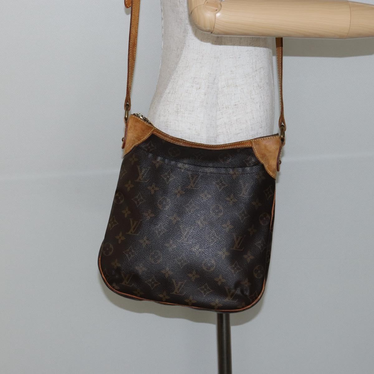 LOUIS VUITTON Monogram Odeon PM Shoulder Bag M56390 LV Auth 144198