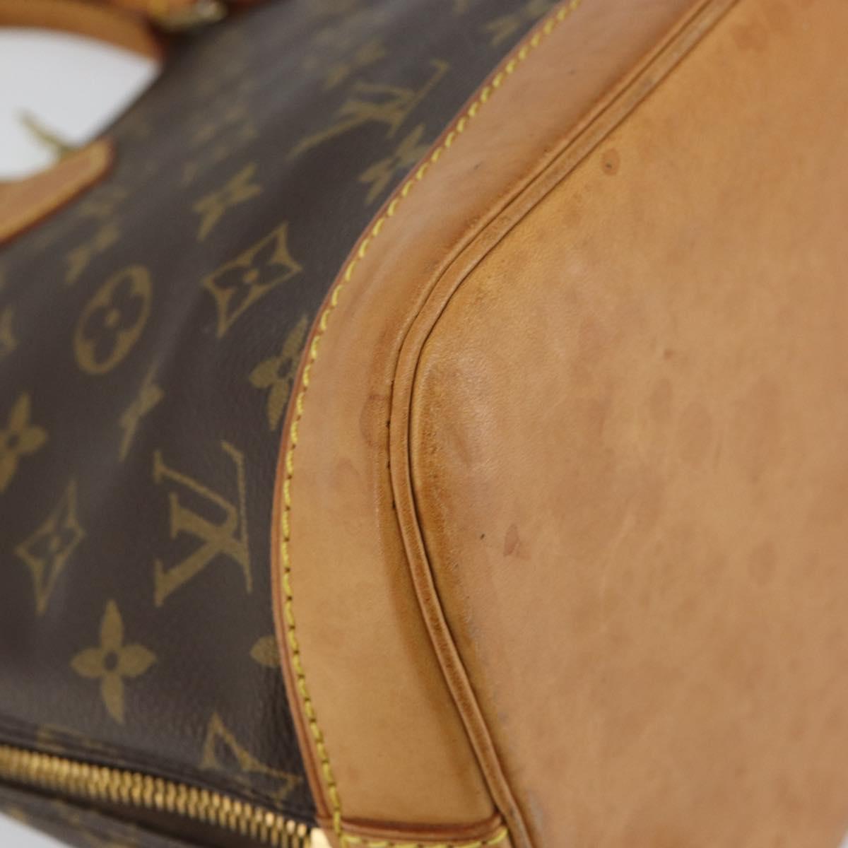 LOUIS VUITTON Monogram Alma Hand Bag M51130 LV Auth 144200