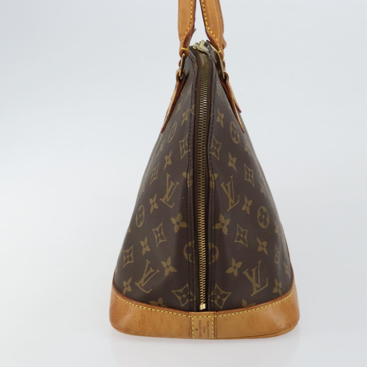 LOUIS VUITTON Monogram Alma Hand Bag M51130 LV Auth 144200