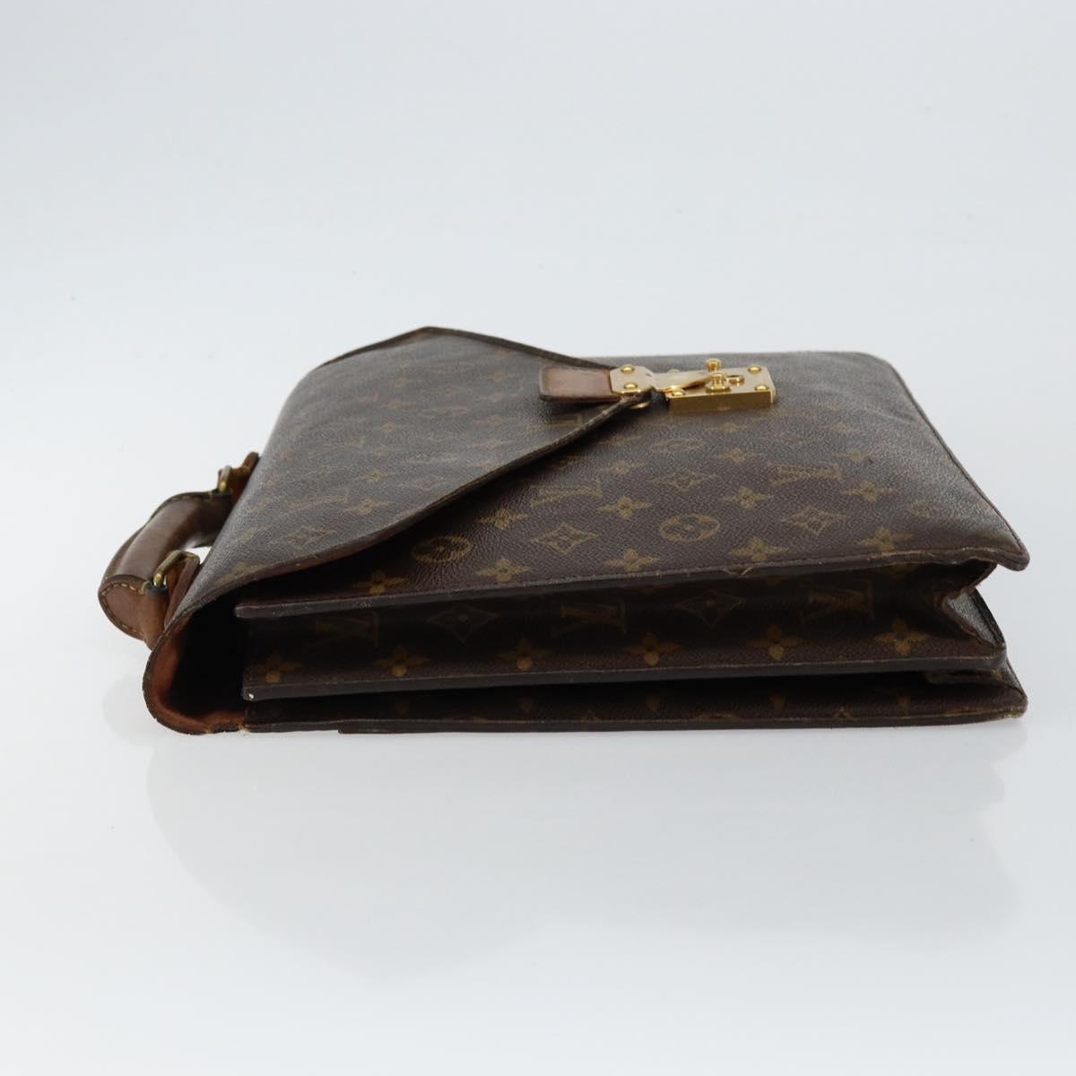 LOUIS VUITTON Monogram Serviette Conseiller Briefcase M53331 LV Auth 144202