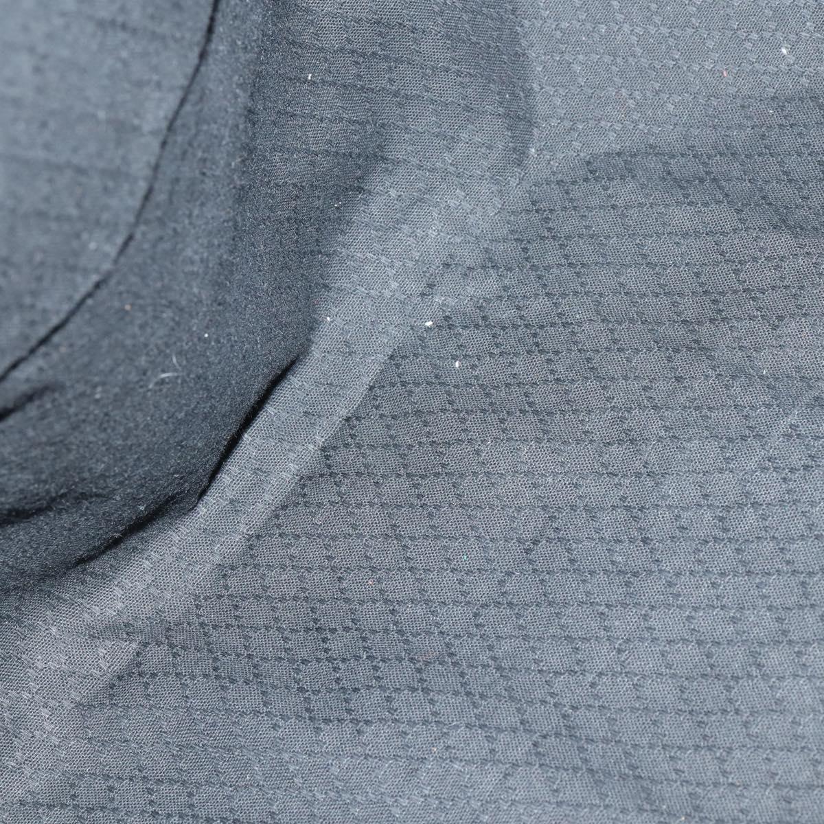 FENDI Zucca Canvas Boston Bag PVC Black Brown Auth 144233