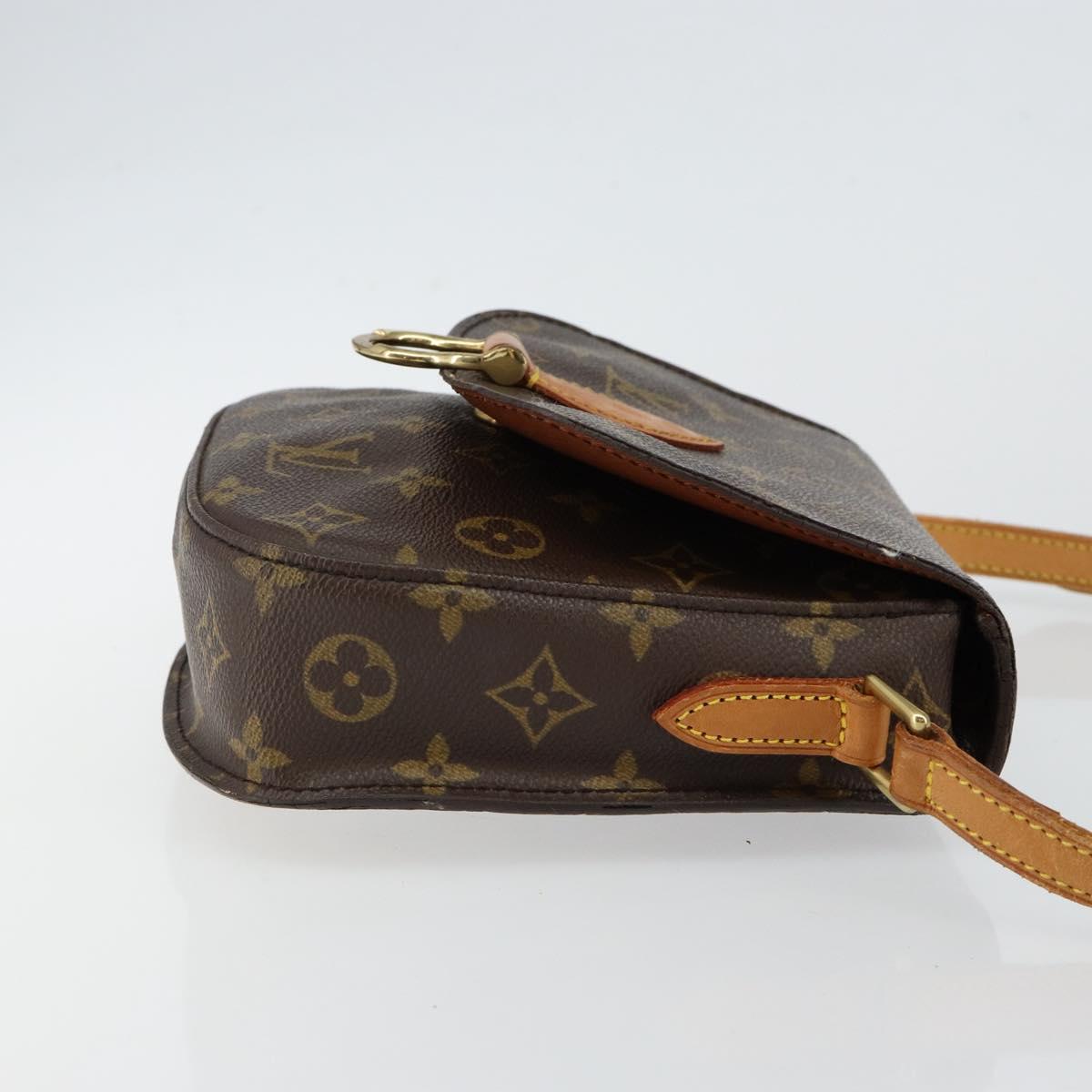 LOUIS VUITTON Monogram Saint Cloud MM Shoulder Bag M51243 LV Auth 144235