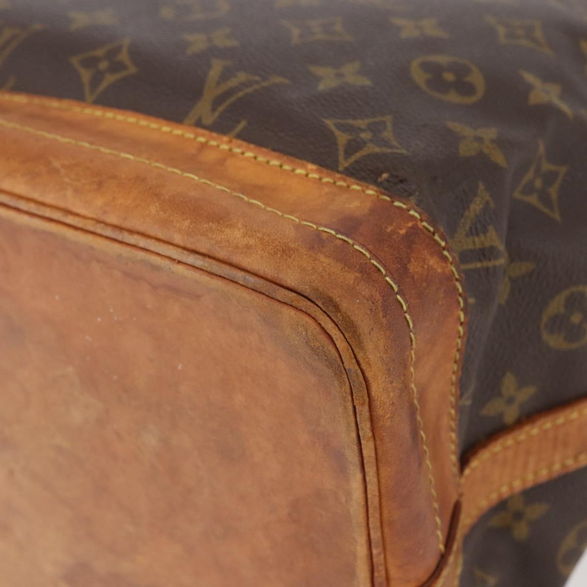 LOUIS VUITTON Monogram Noe Shoulder Bag M42224 LV Auth 144238