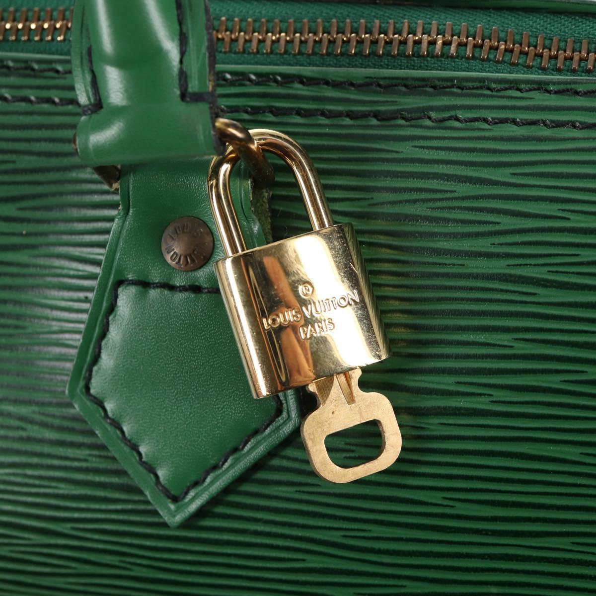 LOUIS VUITTON Epi Speedy 40 Hand Bag Green M42984 LV Auth 144244A