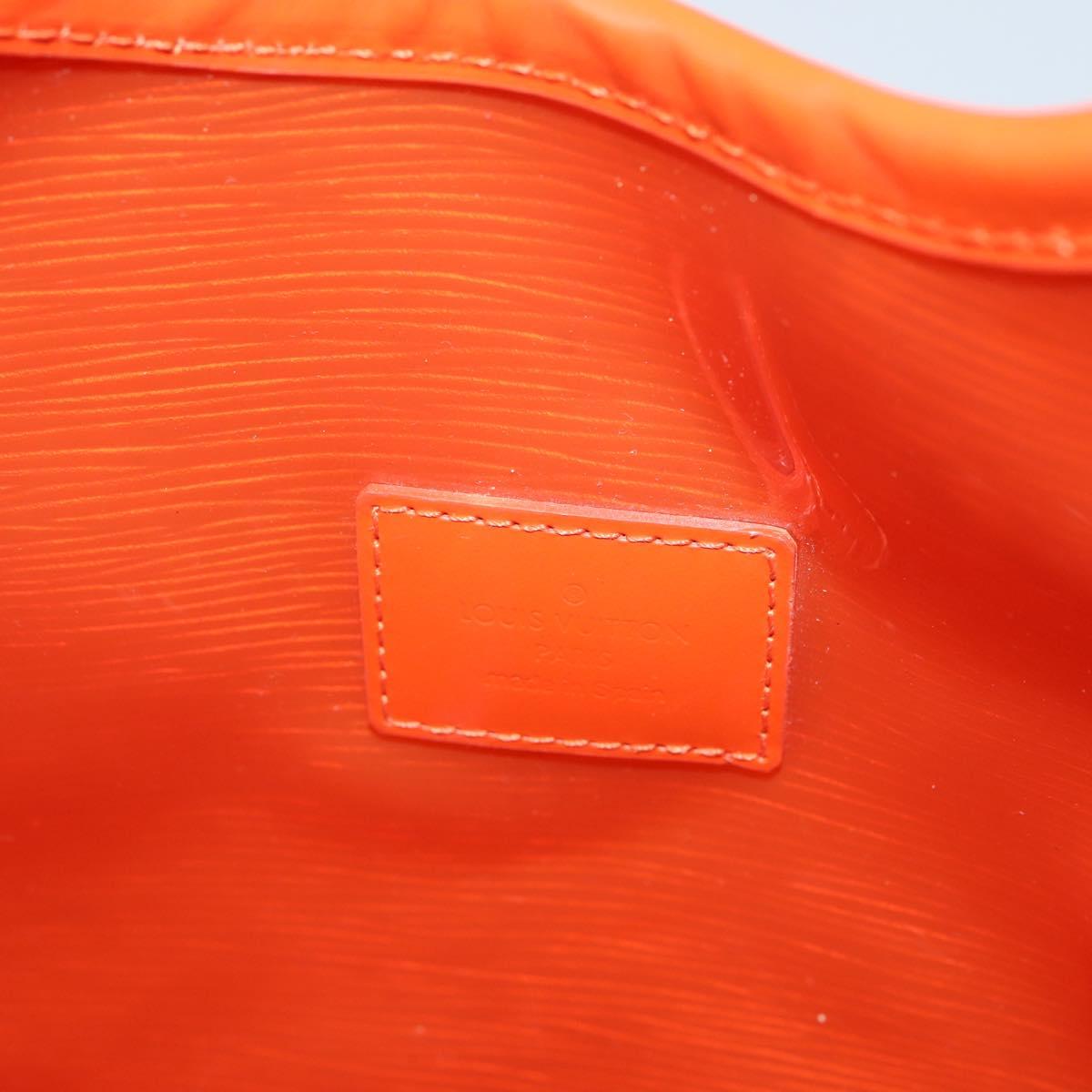 LOUIS VUITTON Epi Plage Lagoon Bay Hand Bag Orange M92264 LV Auth 144245