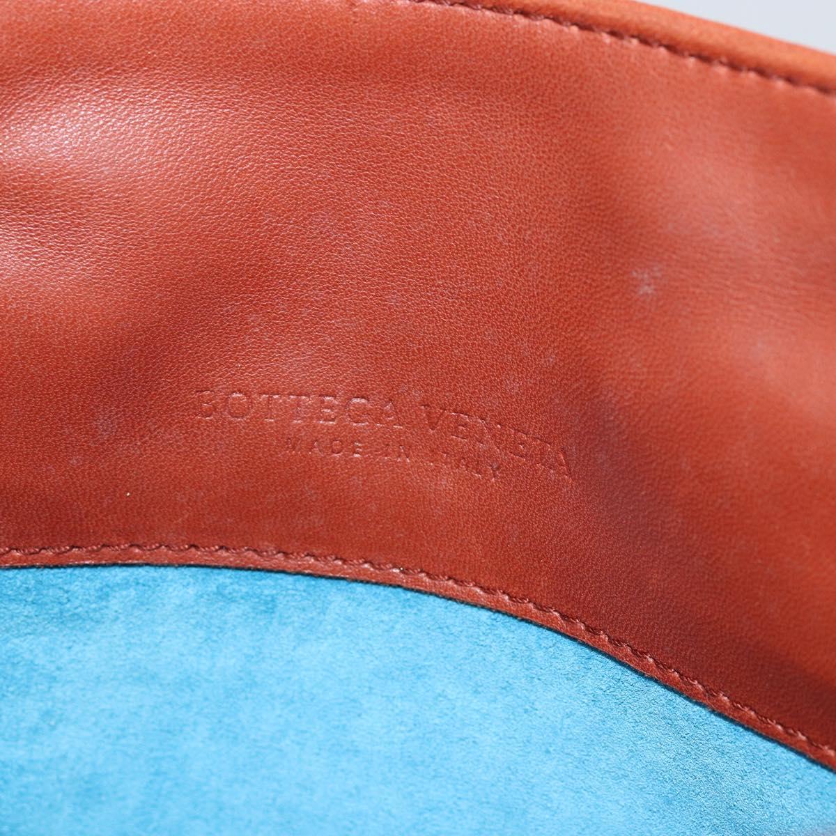 BOTTEGA VENETA INTRECCIATO Hand Bag Leather Brown Auth 144246