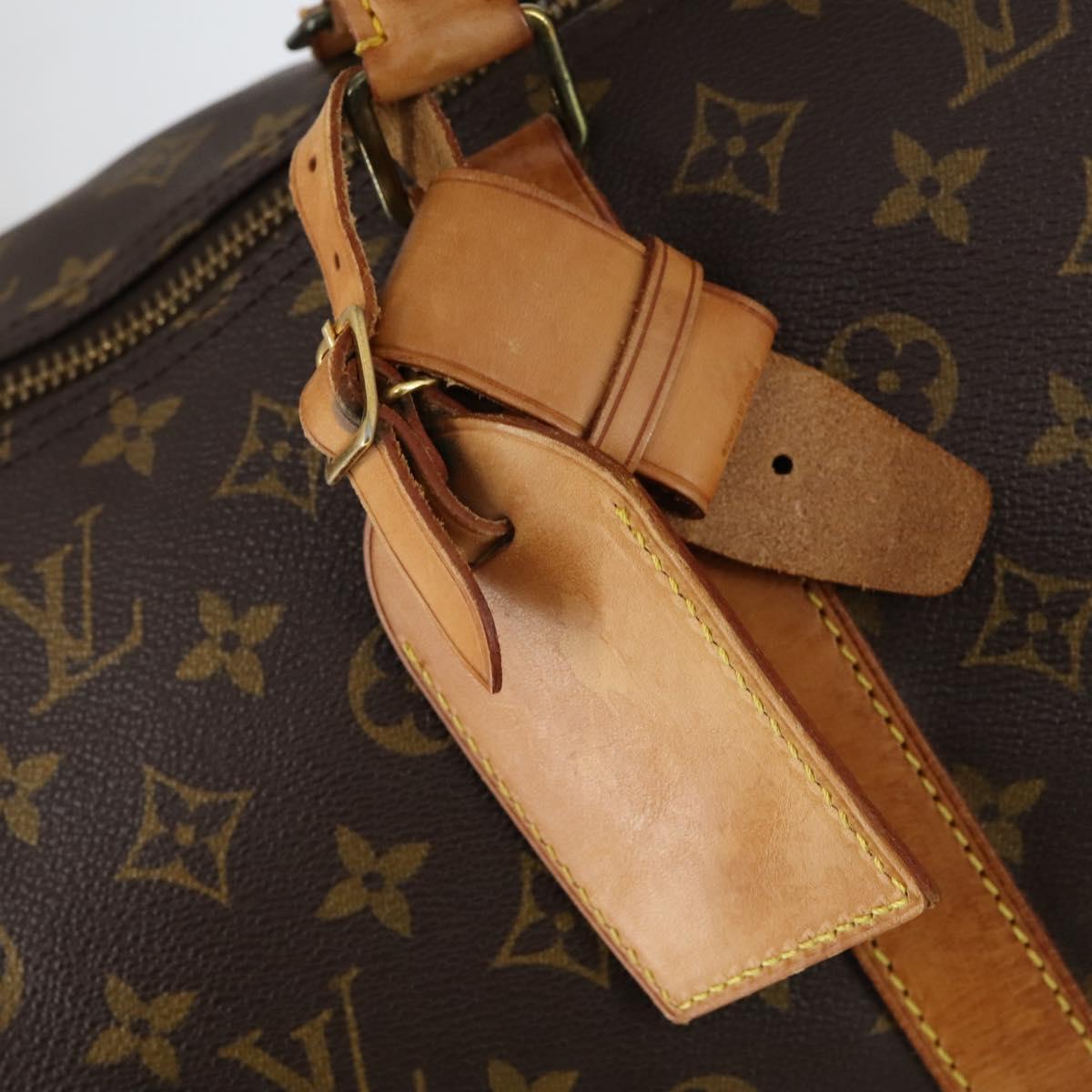 LOUIS VUITTON Monogram Keepall 60 Boston Bag Vintage M41422 LV Auth 144260