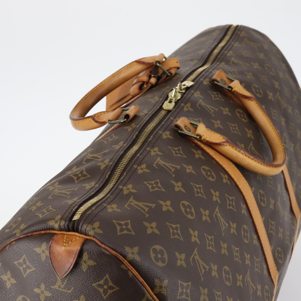 LOUIS VUITTON Monogram Keepall 60 Boston Bag Vintage M41422 LV Auth 144260