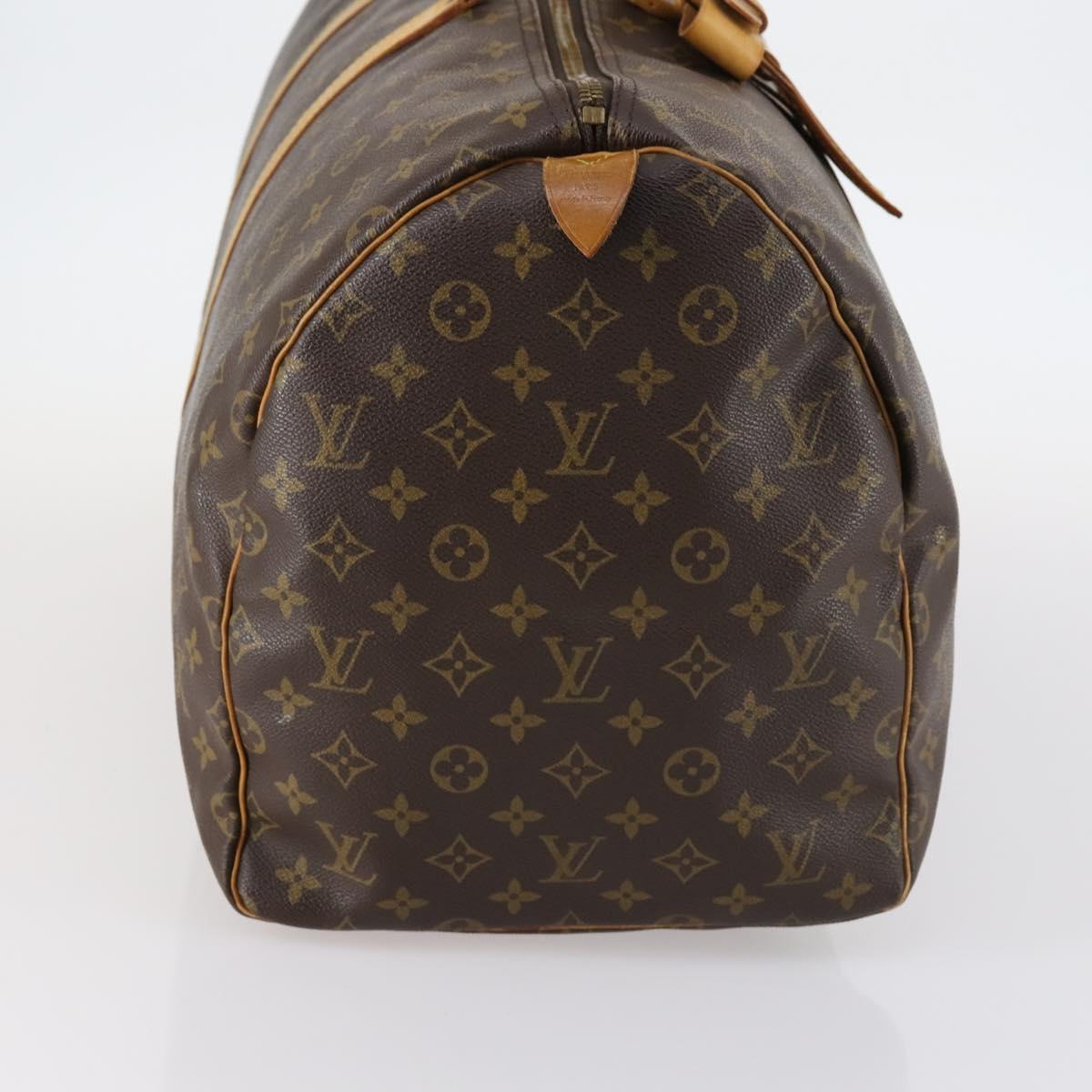 LOUIS VUITTON Monogram Keepall 55 Boston Bag M41424 LV Auth 144262