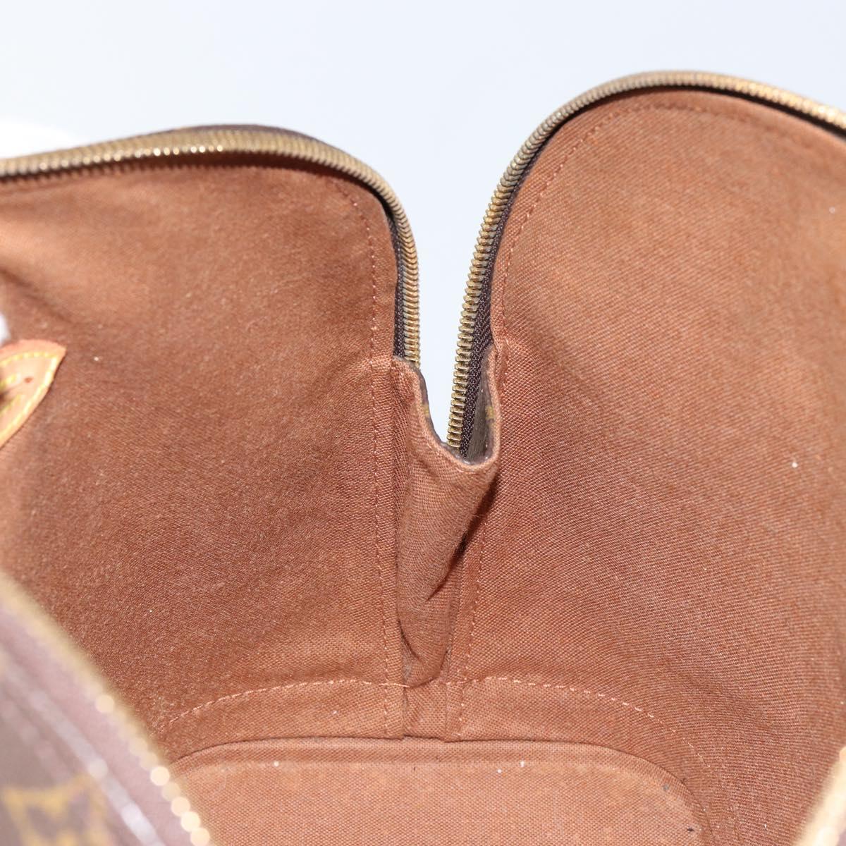 LOUIS VUITTON Monogram Alma Hand Bag M51130 LV Auth 144266