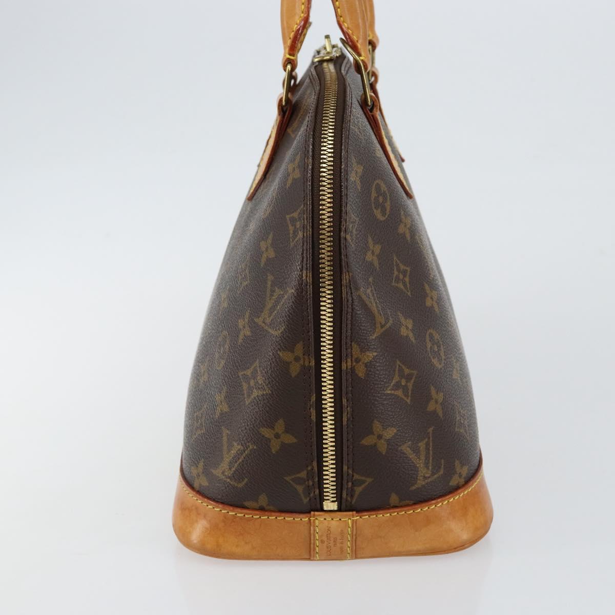 LOUIS VUITTON Monogram Alma Hand Bag M51130 LV Auth 144266