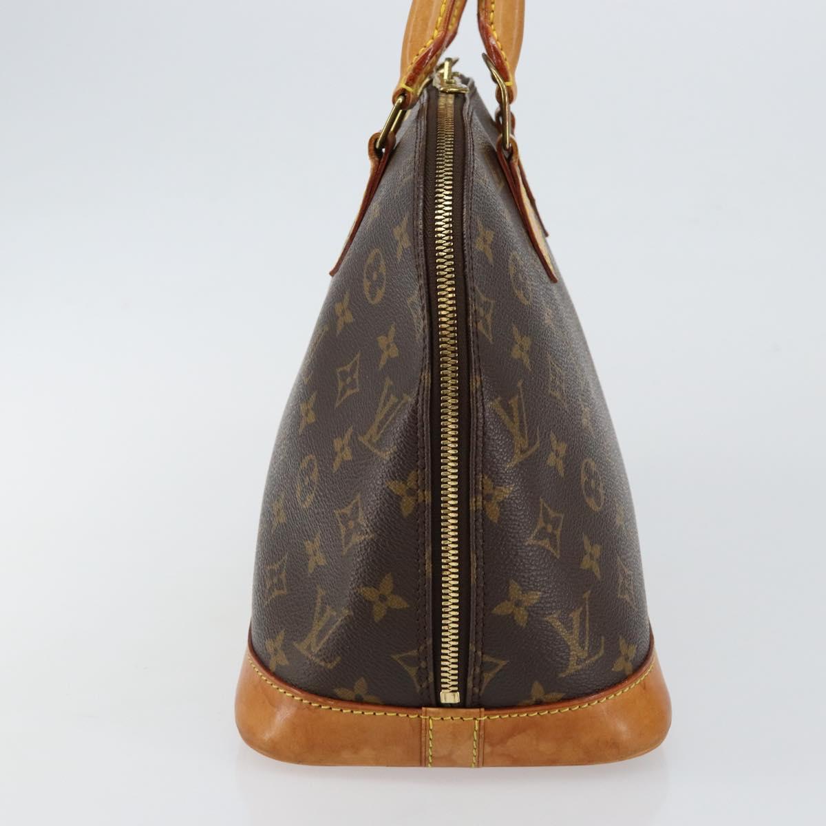 LOUIS VUITTON Monogram Alma Hand Bag M51130 LV Auth 144266