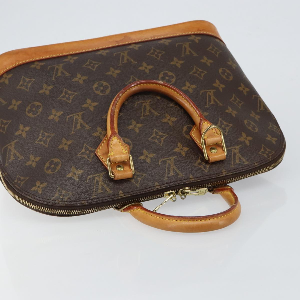 LOUIS VUITTON Monogram Alma Hand Bag M51130 LV Auth 144266