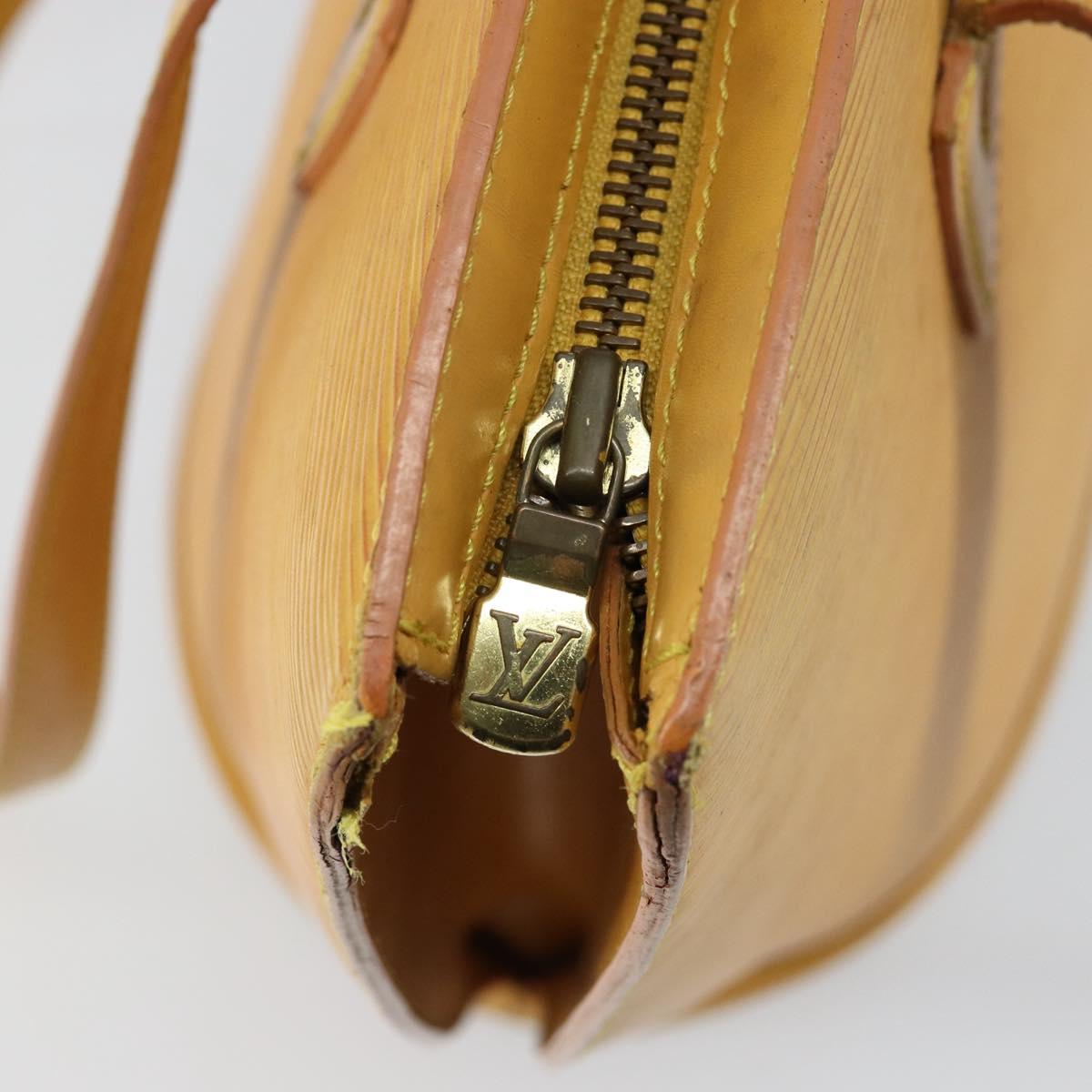 LOUIS VUITTON Epi Saint Jacques Shopping Shoulder Bag Yellow M52269 Auth 144283