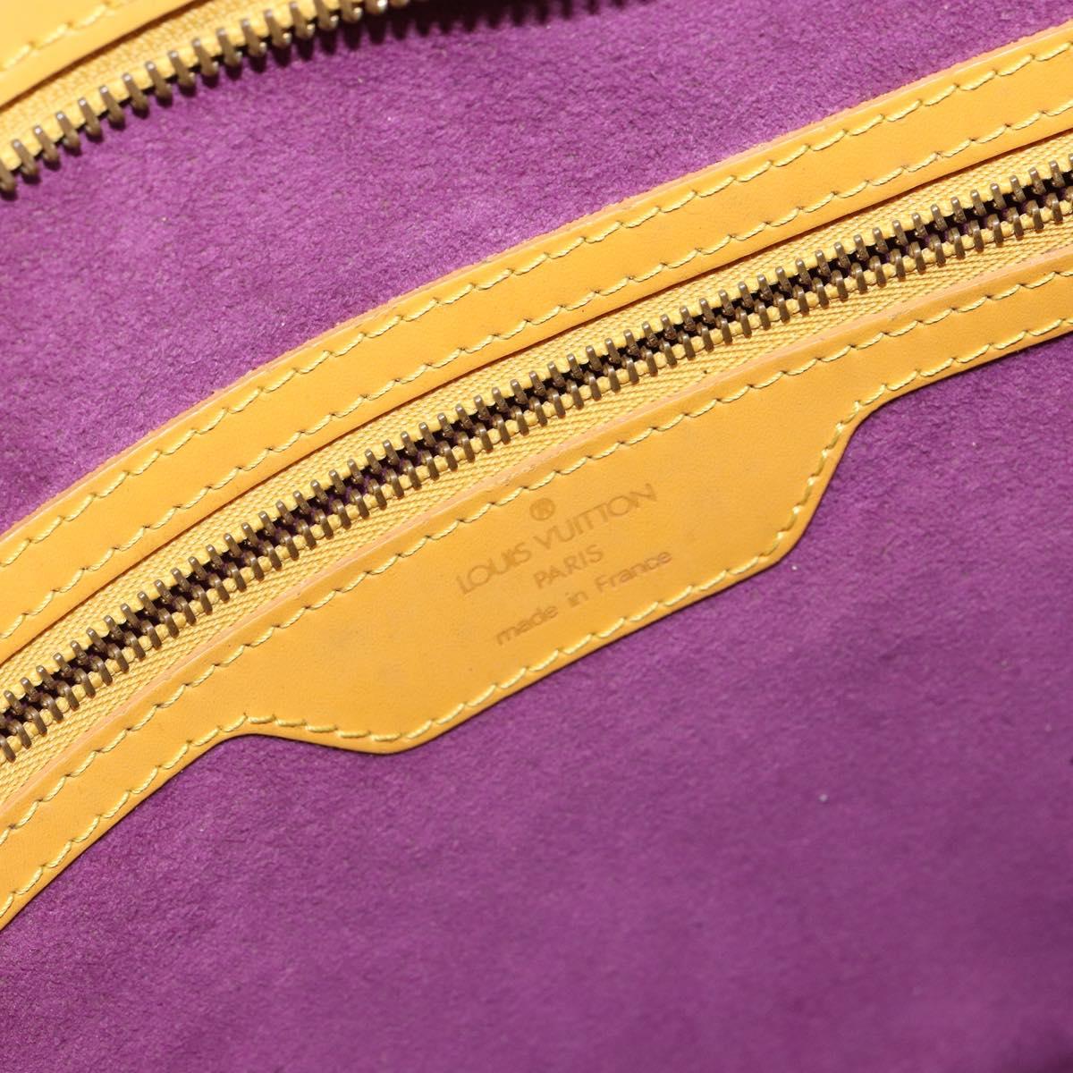 LOUIS VUITTON Epi Saint Jacques Shopping Shoulder Bag Yellow M52269 Auth 144283