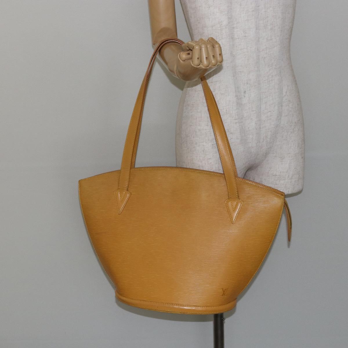 LOUIS VUITTON Epi Saint Jacques Shopping Shoulder Bag Yellow M52269 Auth 144283