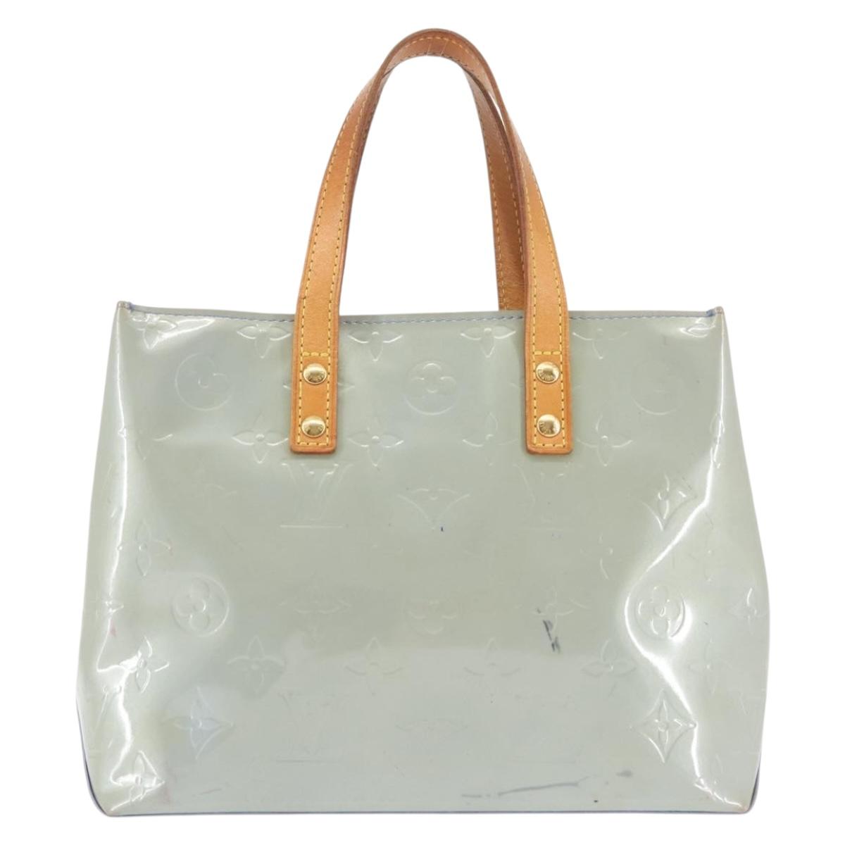 LOUIS VUITTON Monogram Vernis Reade PM Hand Bag Lavande M91220 LV Auth 144284
