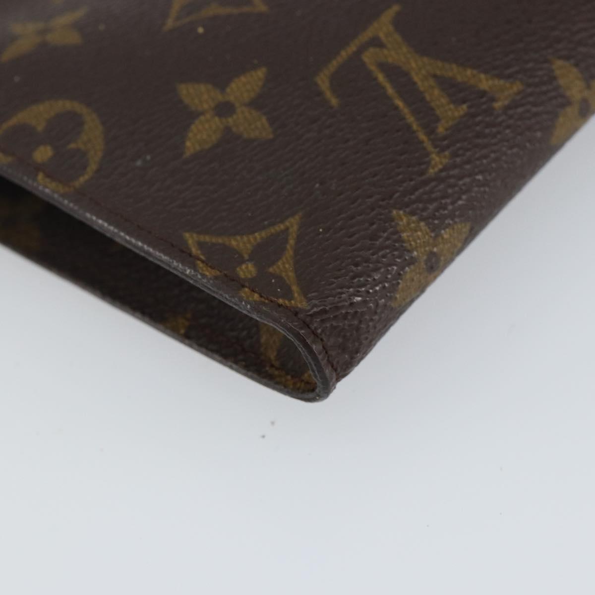 LOUIS VUITTON Monogram Bucket PM Accessory Pouch LV Auth 144292
