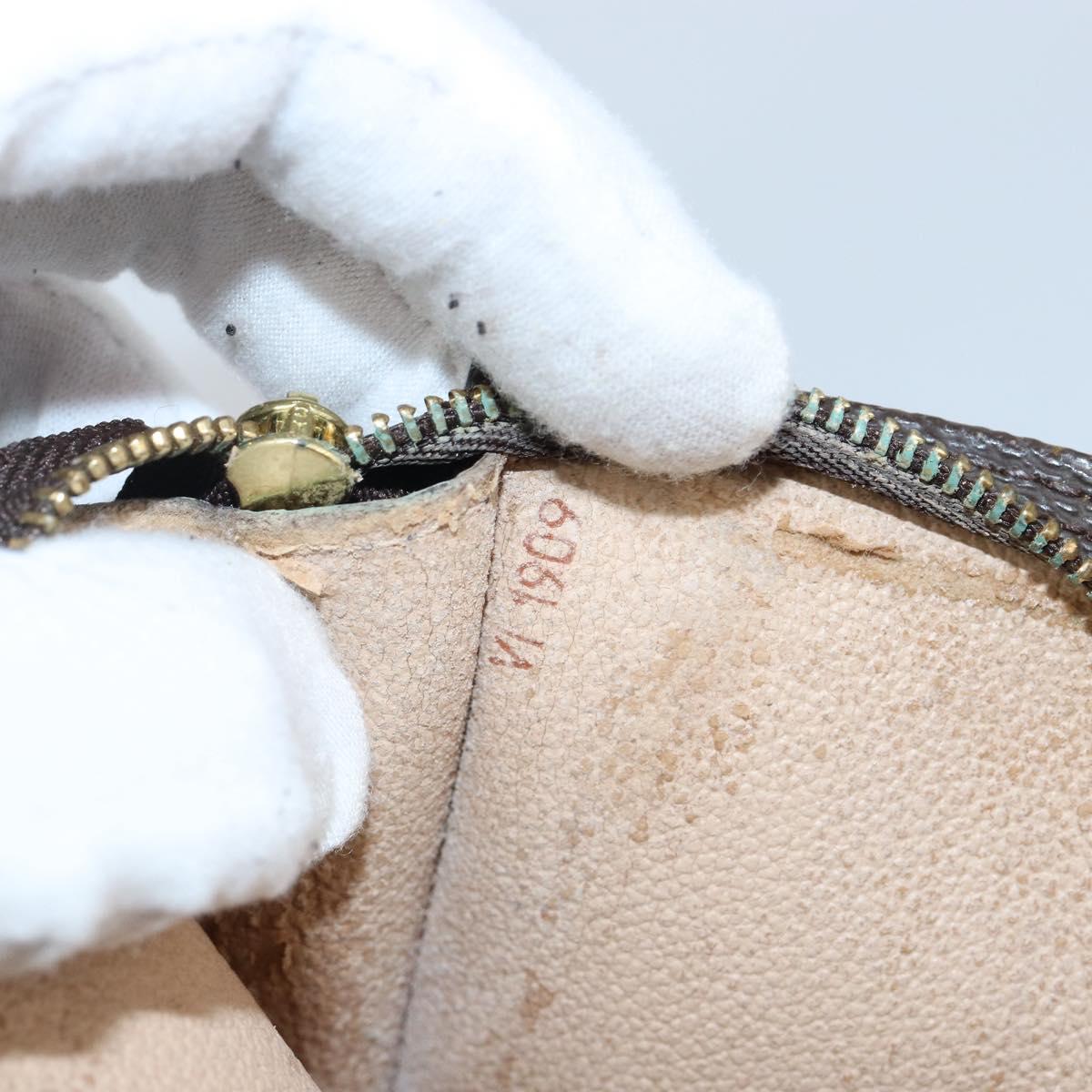 LOUIS VUITTON Monogram Bucket PM Accessory Pouch LV Auth 144292