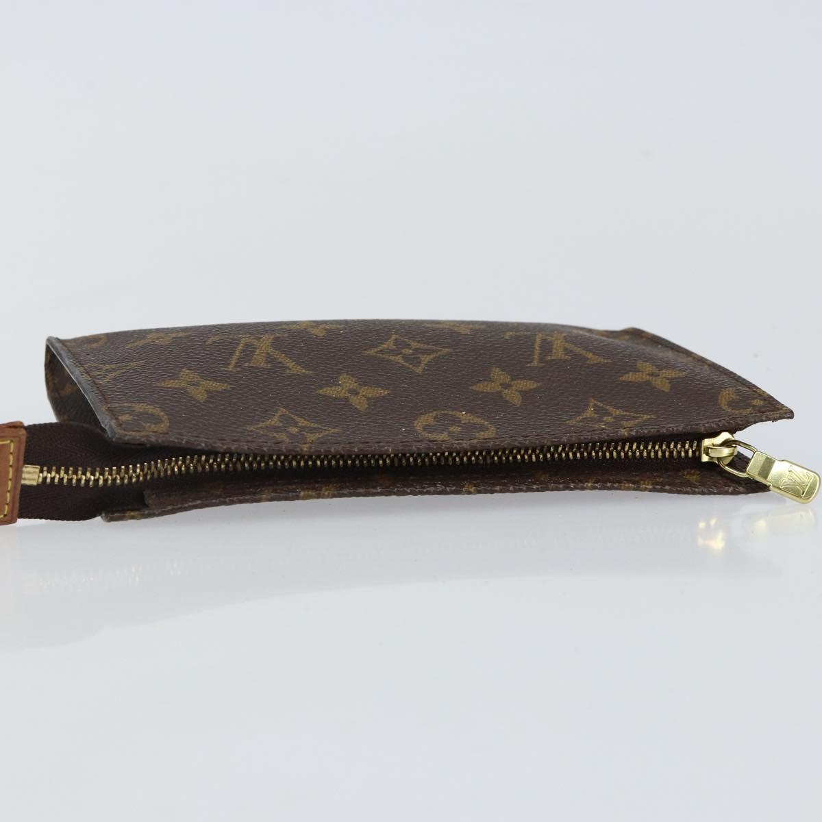 LOUIS VUITTON Monogram Bucket PM Accessory Pouch LV Auth 144292