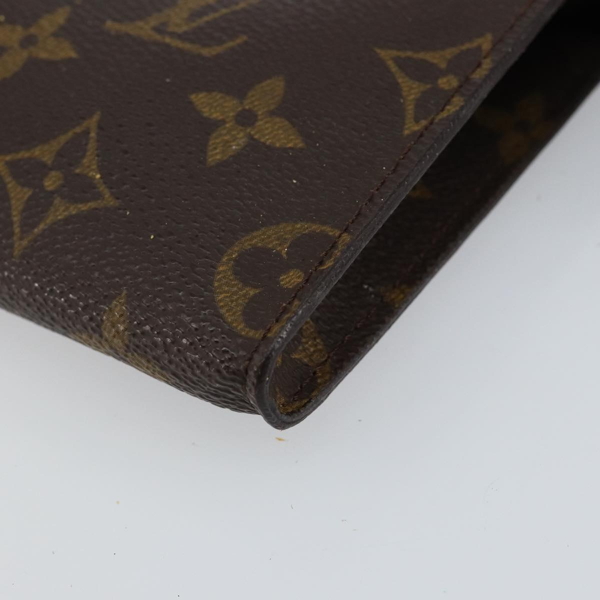 LOUIS VUITTON Monogram Bucket PM Accessory Pouch LV Auth 144292