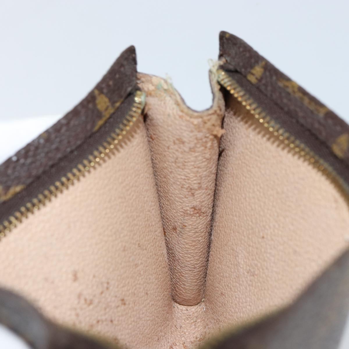 LOUIS VUITTON Monogram Bucket PM Accessory Pouch LV Auth 144293