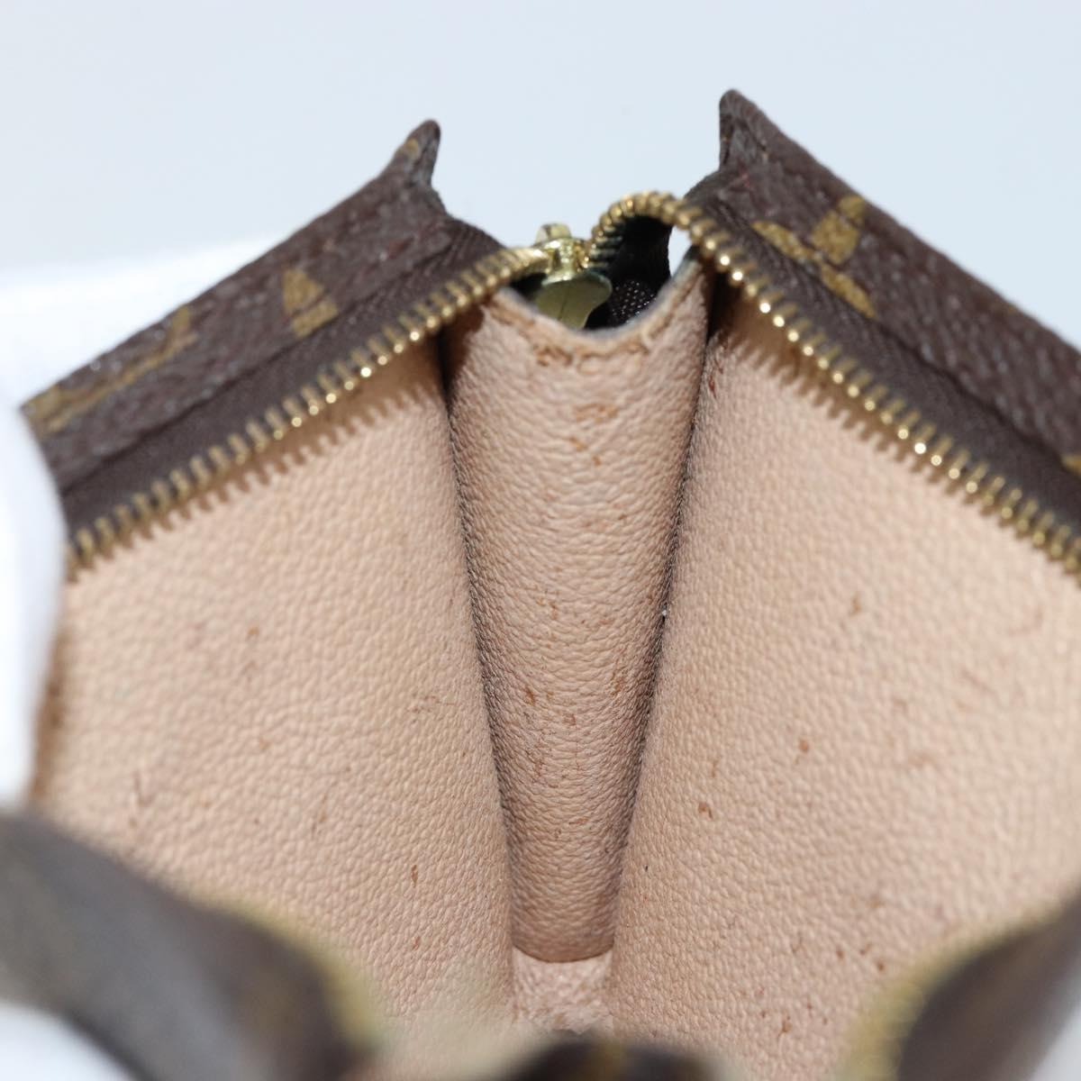 LOUIS VUITTON Monogram Bucket PM Accessory Pouch LV Auth 144293