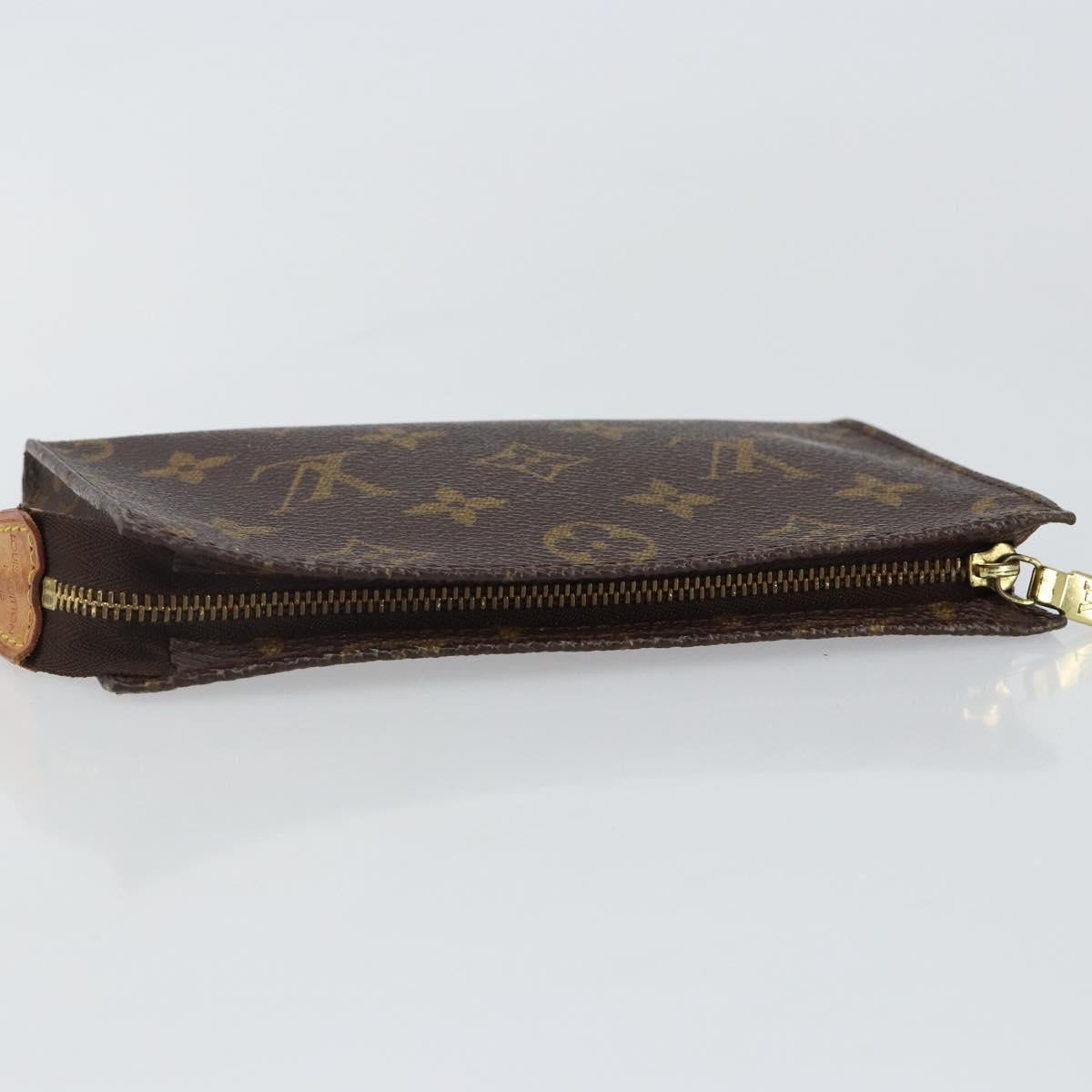 LOUIS VUITTON Monogram Bucket PM Accessory Pouch LV Auth 144293