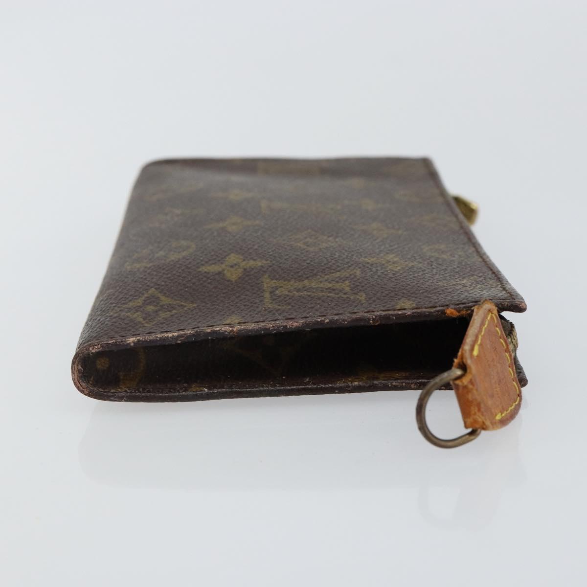 LOUIS VUITTON Monogram Bucket GM Accessory Pouch LV Auth 144294