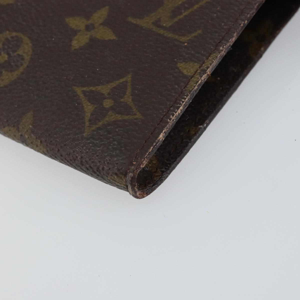 LOUIS VUITTON Monogram Bucket GM Accessory Pouch LV Auth 144294