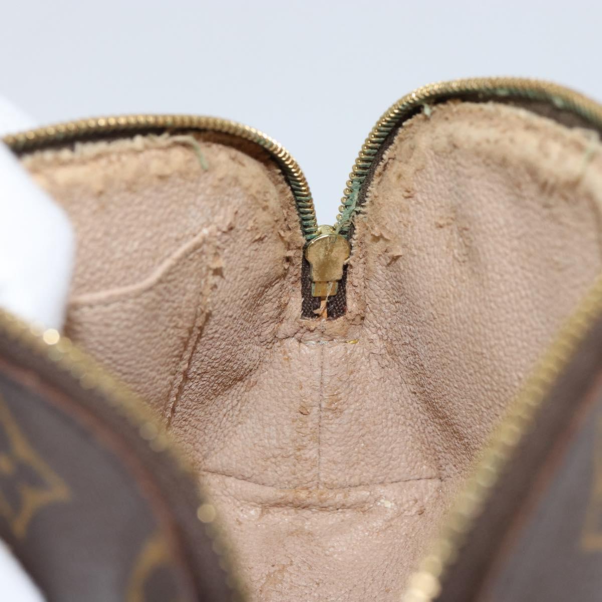 LOUIS VUITTON Monogram Pochette Cosmetic PM Pouch M43998 LV Auth 144295