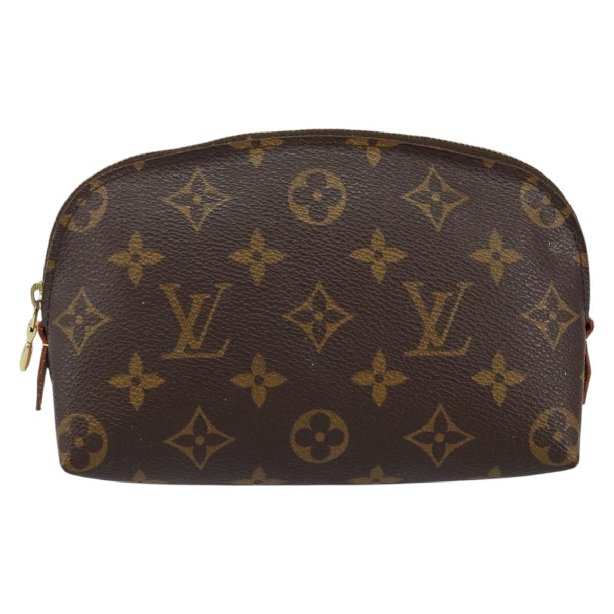LOUIS VUITTON Monogram Pochette Cosmetic PM Pouch M43998 LV Auth 144295