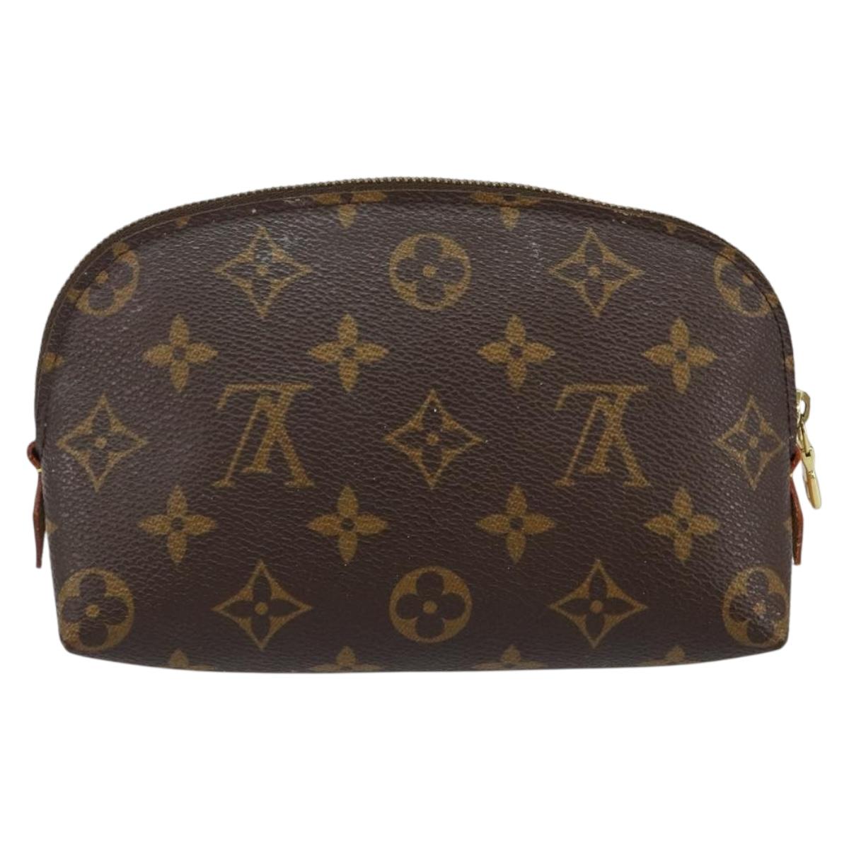 LOUIS VUITTON Monogram Pochette Cosmetic PM Pouch M43998 LV Auth 144295