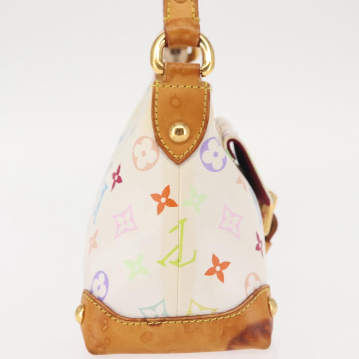 LOUIS VUITTON Monogram Multicolor Eliza Shoulder Bag White M40098 LV Auth 144297