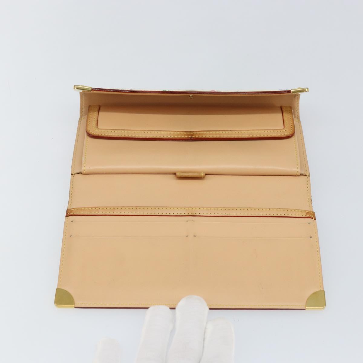 LOUIS VUITTON Multicolor Porte Tresor International Wallet M92659 Auth 144313