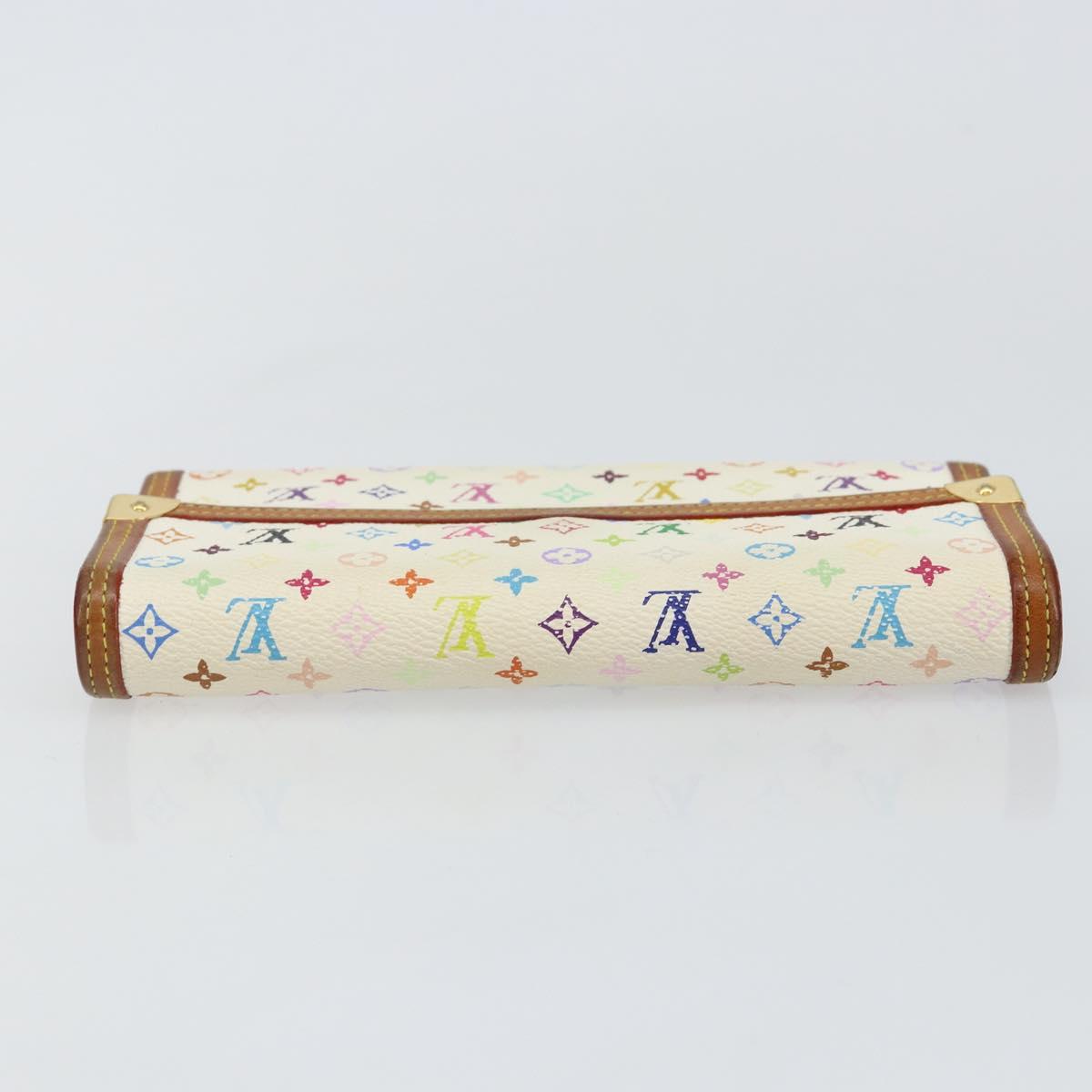 LOUIS VUITTON Multicolor Porte Tresor International Wallet M92659 Auth 144313