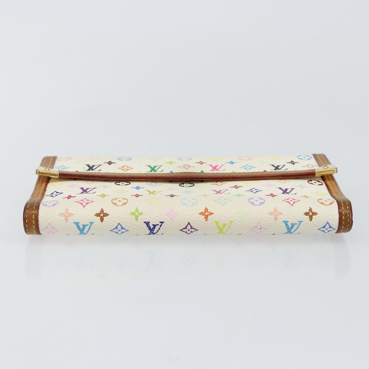 LOUIS VUITTON Multicolor Porte Tresor International Wallet M92659 Auth 144313