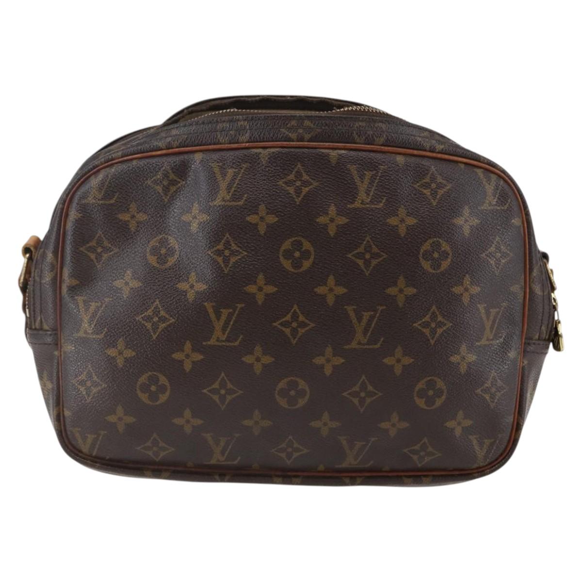 LOUIS VUITTON Monogram Reporter PM Shoulder Bag M45254 LV Auth 144323