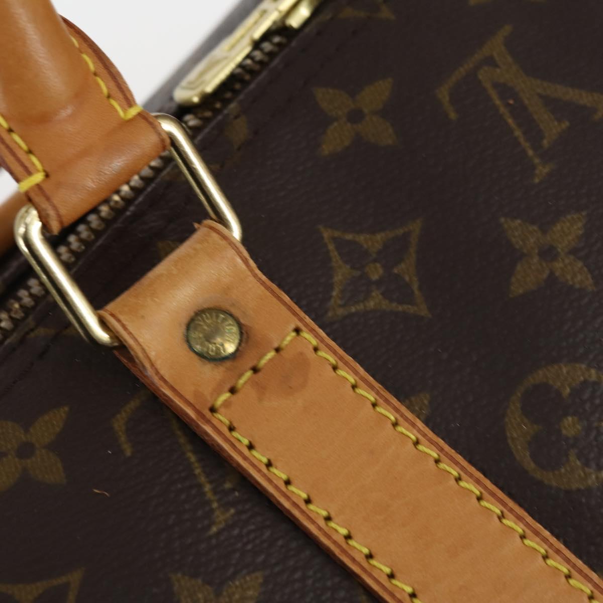 LOUIS VUITTON Monogram Keepall 55 Boston Bag M41424 LV Auth 144324