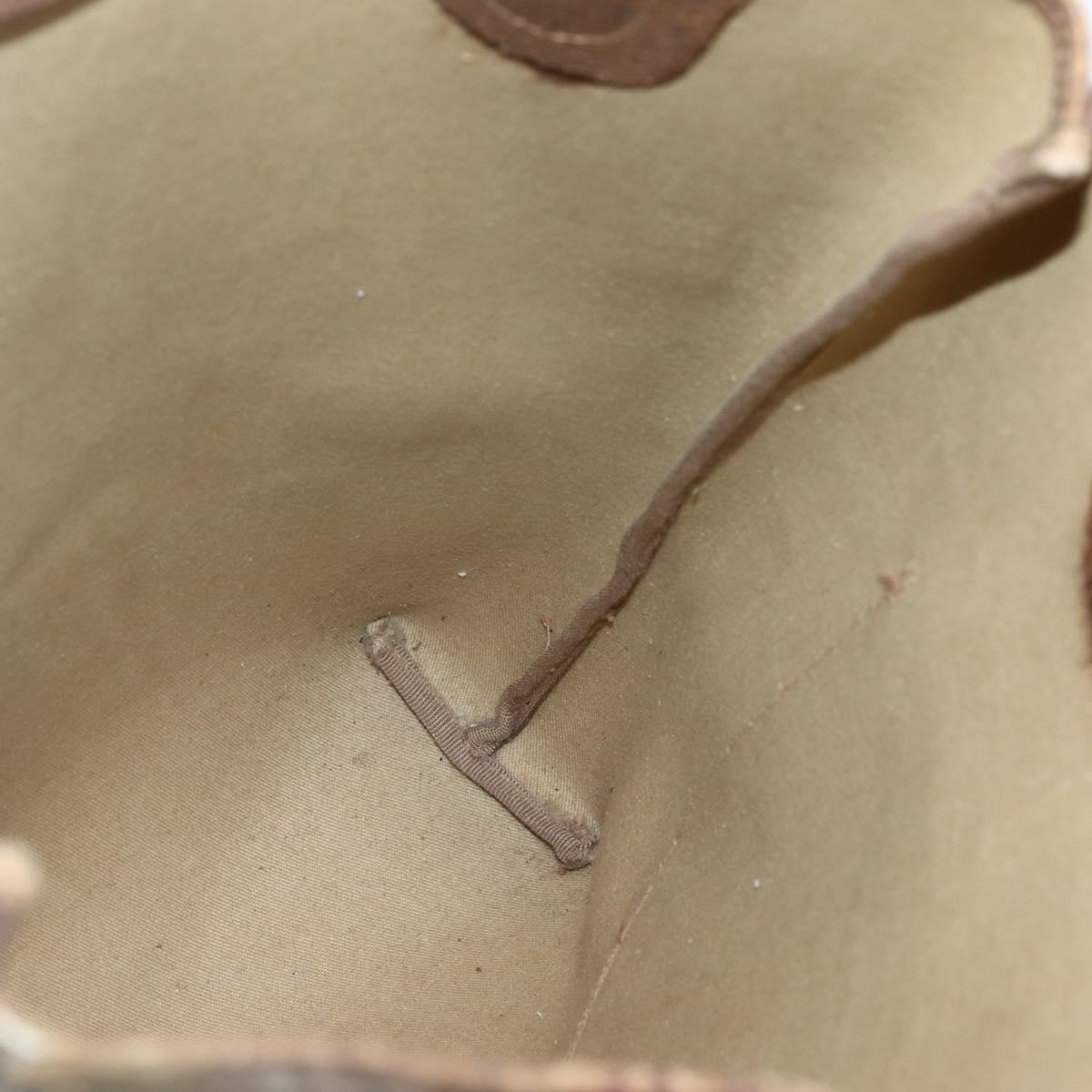 GUCCI GG Supreme Web Sherry Line Tote Bag PVC Beige Gold 20 001 4487 Auth 144350