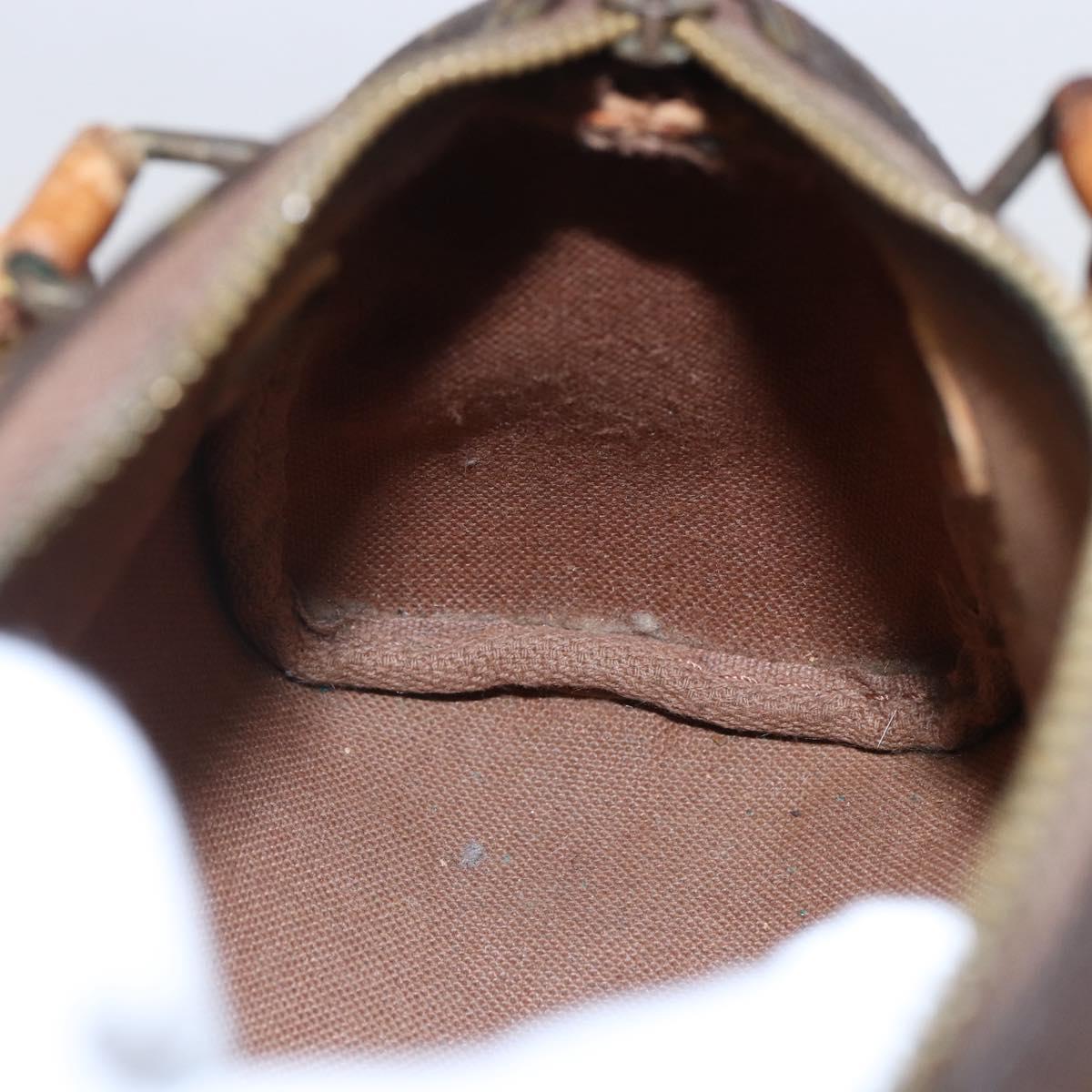 LOUIS VUITTON Monogram Mini Speedy Hand Bag M41534 LV Auth 144370