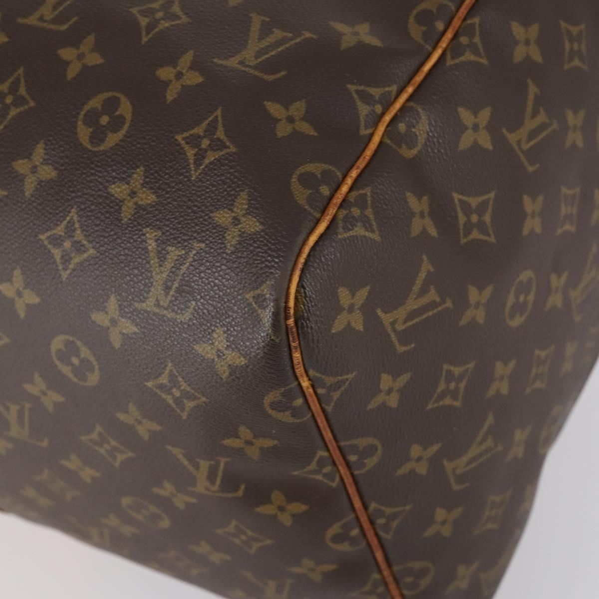 LOUIS VUITTON Monogram Keepall 55 Boston Bag M41424 LV Auth 144402