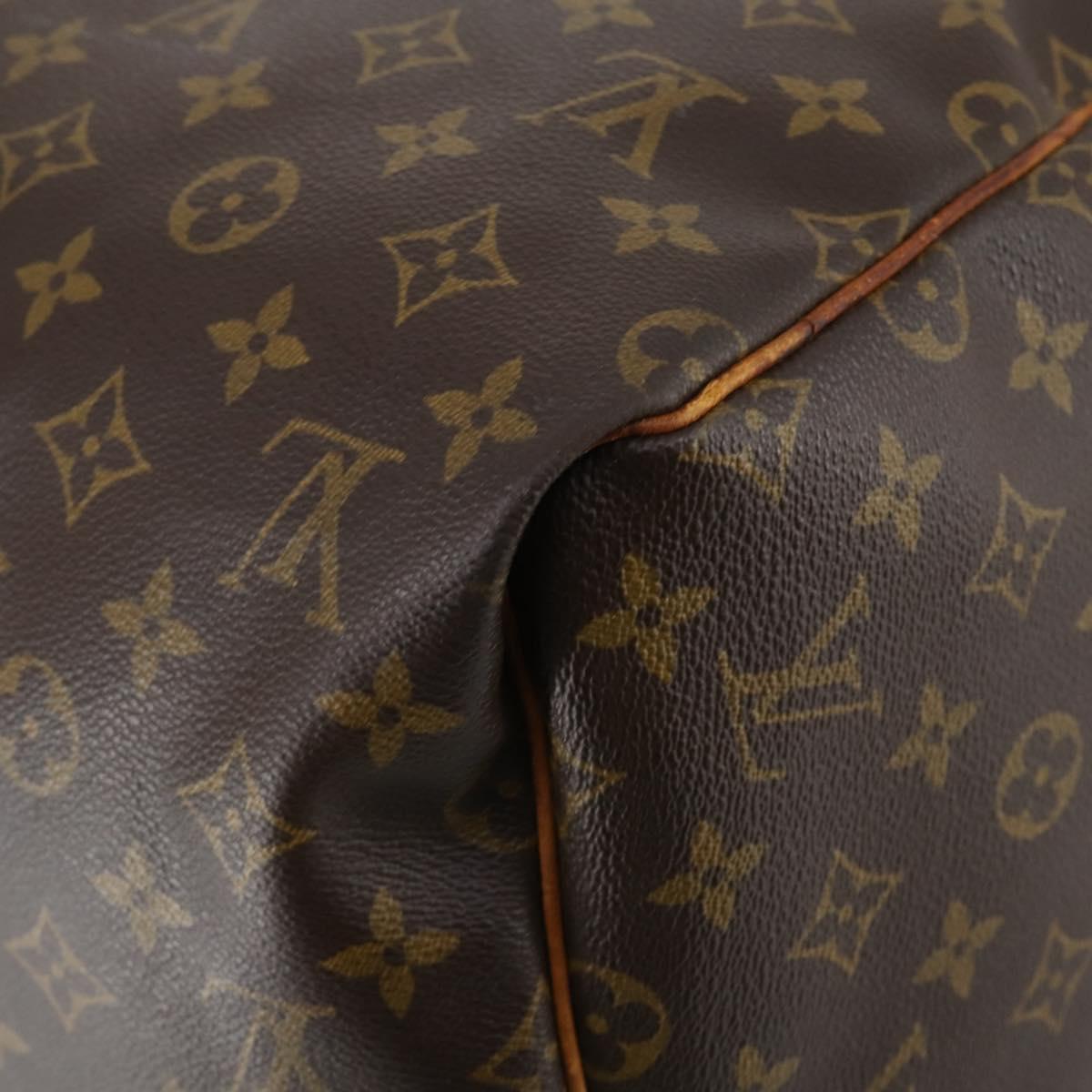 LOUIS VUITTON Monogram Keepall 55 Boston Bag M41424 LV Auth 144402