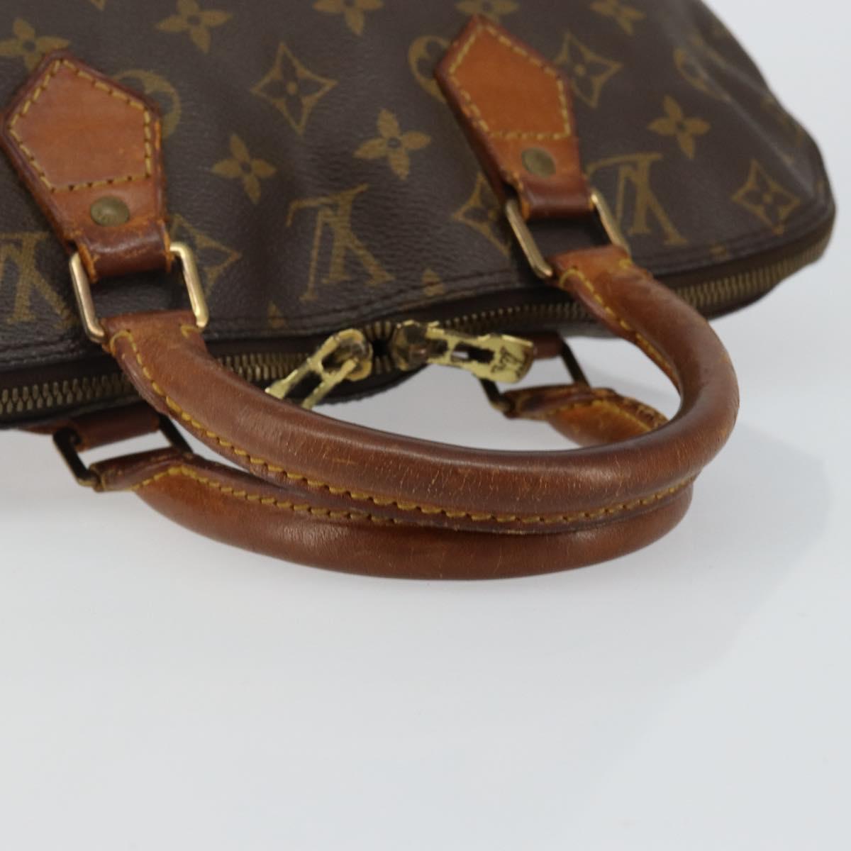 LOUIS VUITTON Monogram Alma Hand Bag M51130 LV Auth 144403