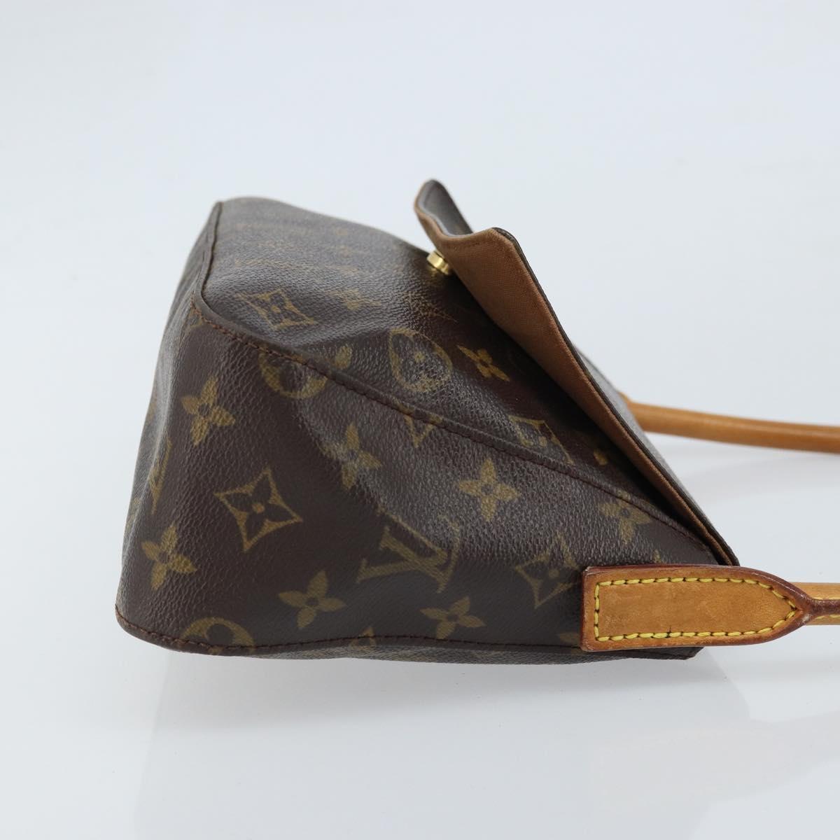 LOUIS VUITTON Monogram Mini Looping Shoulder Bag M51147 LV Auth 144404