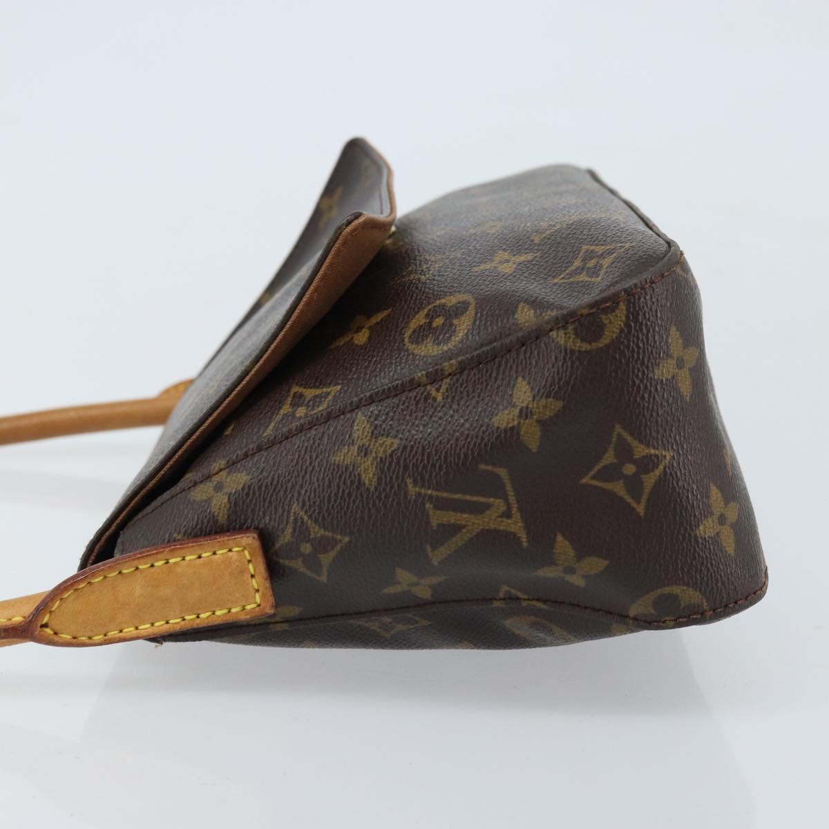LOUIS VUITTON Monogram Mini Looping Shoulder Bag M51147 LV Auth 144404