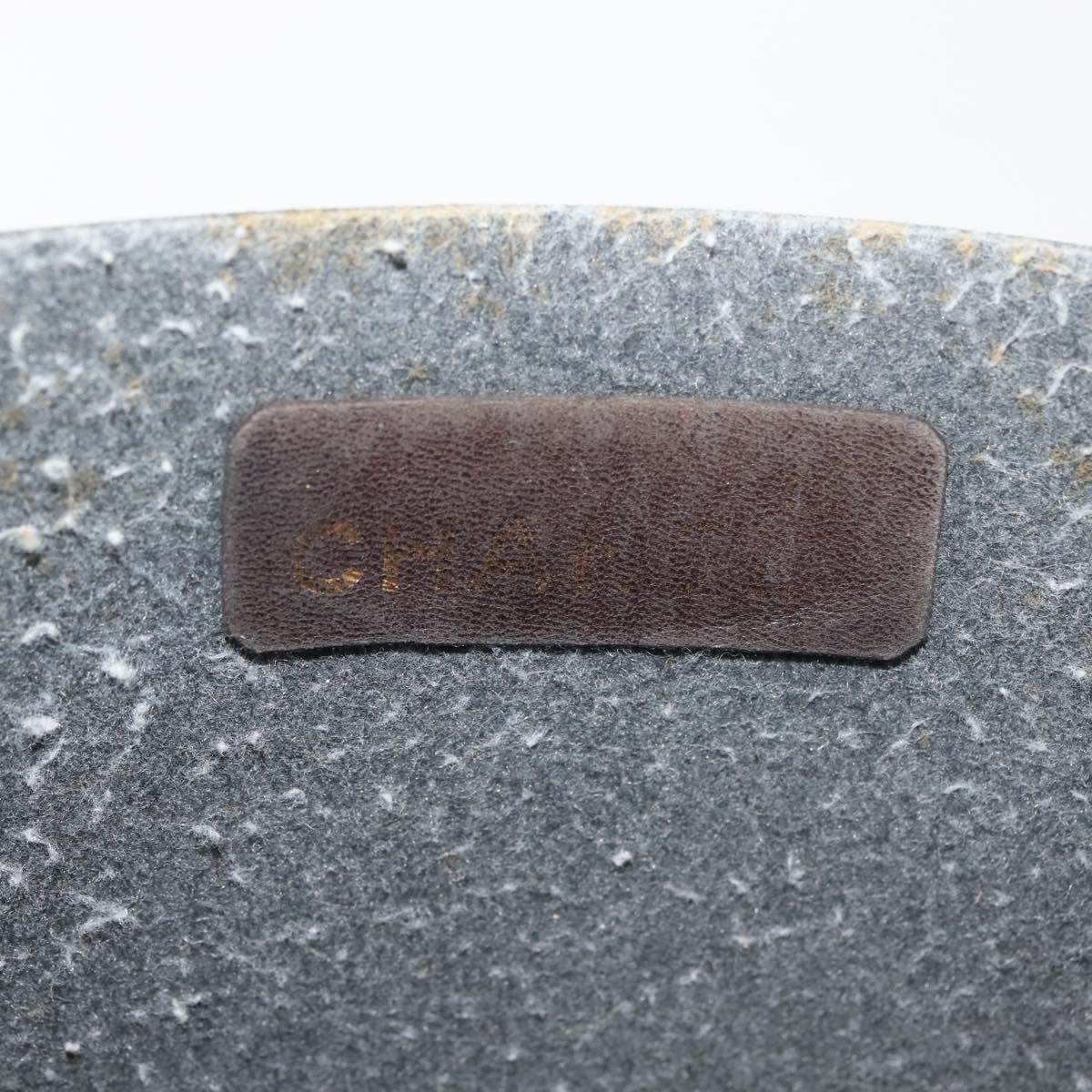 CHANEL COCO Mark Tote Bag Rubber Black CC Auth 144424